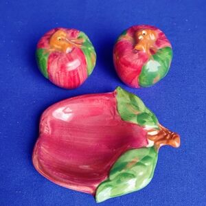 Franciscan S&P Set & Tea Spoon Rest